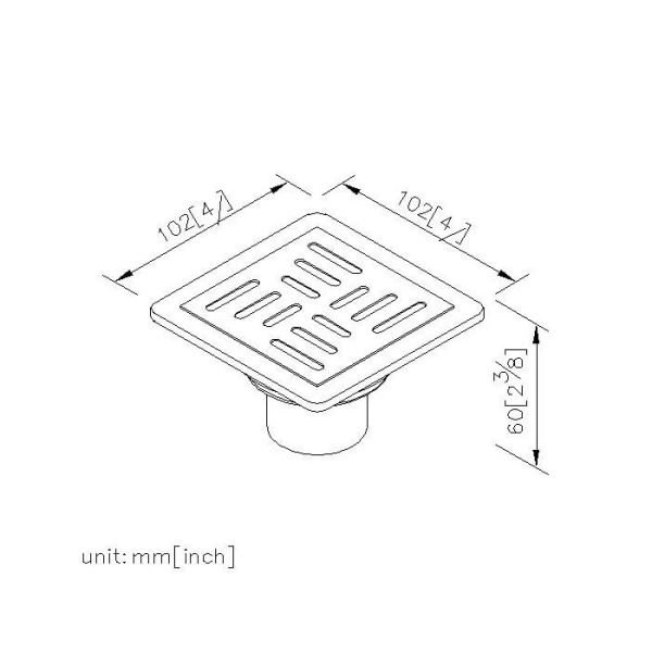 کفشور جاستایم استیل 10×10