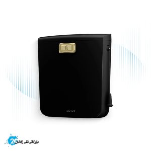 فلاش تانک روکار ایمن آب مدل کاسپین مشکی طلایی