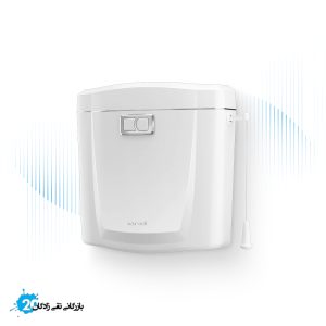 فلاش‌تانک روکار ایمن آب مدل هیرمند سفید کروم