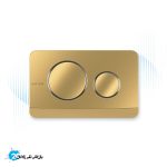 کلید فلاشتانک توکار ایمن آب مدل پلنت طلایی مات کروم