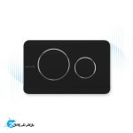 کلید فلاشتانک توکار ایمن آب مدل پلنت مشکی کروم