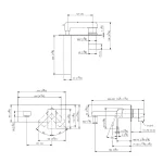 رویه شیر روشویی جاستایم مدل دراگون کد 6904-X2-80