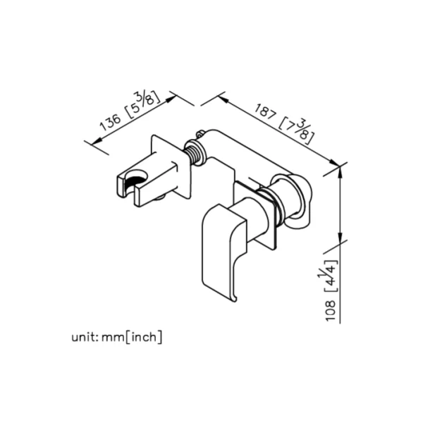 رویه شیر توالت جاستایم مدل دراگون کد 6904-X3-80