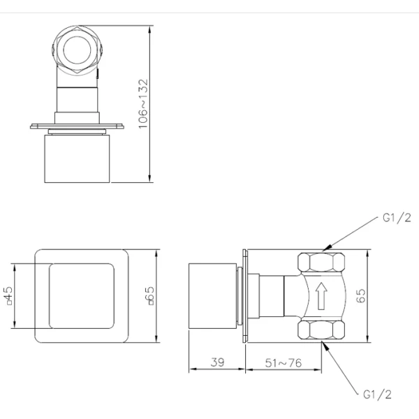 رویه تک هندله جاستایم مدل مارک کد 7909-VA-79