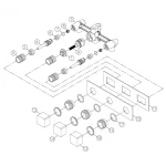 رویه حمام جاستایم مدل مارک با دایورتور کد 7909-Z3-80