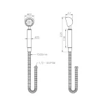 شاور دستی جاستایم مدل استوری کد 6903-9S-81