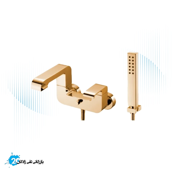 شیر حمام همراه شاور جاستایم مدل دراگون کد 6904-94-81