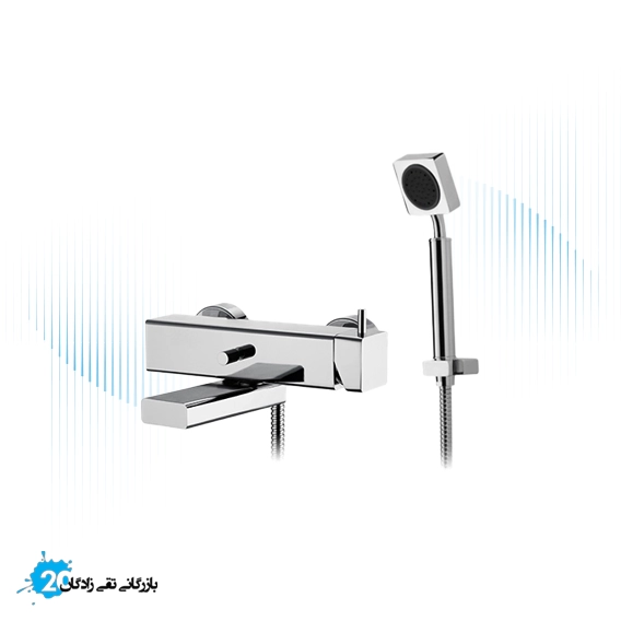 شیر حمام همراه شاور جاستایم مدل مارک کد 6909-94-81