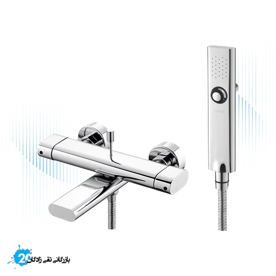 شیر حمام همراه با شاور جاستایم مدل پرفکتو کد 6920-94-81