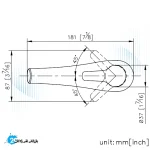 شیر روشویی جاستایم مدل نیچر کد 6927-90-80