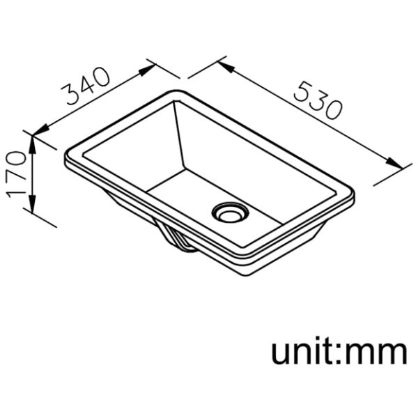 کاسه روشویی سرامیکی جاستایم مدل 6510-F5-8000