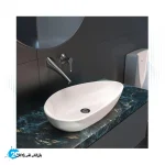 کاسه روشویی سرامیکی روکار جاستایم مدل 6510-K2-8000