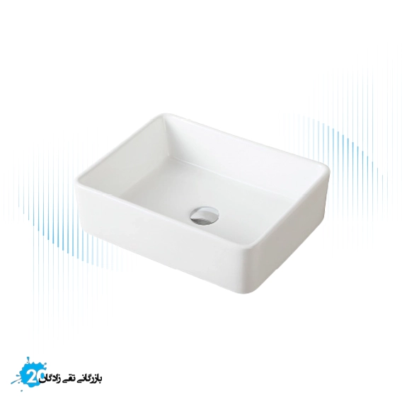 کاسه روشویی سرامیکی جاستایم مدل 6510-T1-8000