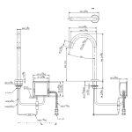 شیر روشویی چشمی جاستایم مدل 5790-S0-80CP