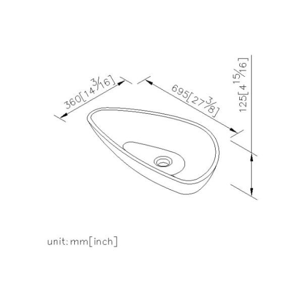 کاسه روشویی سرامیکی جاستایم مدل 6510-K2-8000