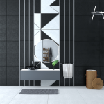 سرامیک گلدیس کاشی مدل ریو 60×60 مشکی