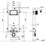 فلاشتانک والهنگ توکار جاستایم کد 6373-P4-8000