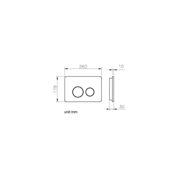 کلید فلاشتانک توکار جاستایم مدل گرد کد 6373-K4-81