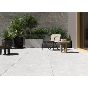 گلدیس کاشی مدل ویانا رستیک طوسی روشن